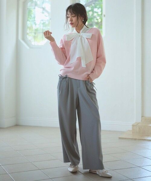 Feroux / フェルゥ ニット・セーター | Vネックニットプルオーバー | 詳細1