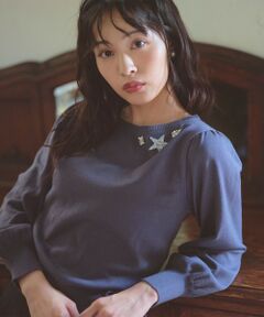 Feroux / フェルゥ ニット・セーター | ブローチデザインニット プルオーバー