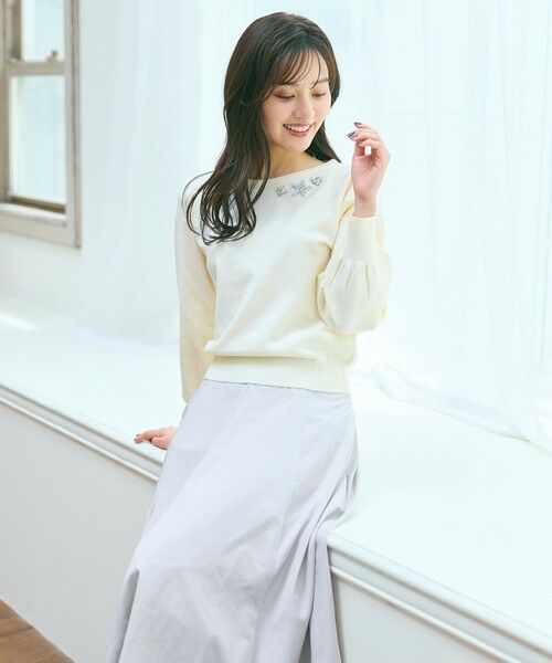 Feroux / フェルゥ ニット・セーター | ブローチデザインニット プルオーバー | 詳細4