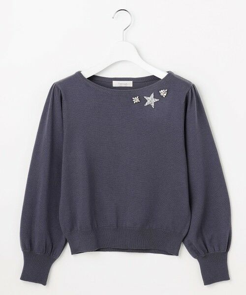 Feroux / フェルゥ ニット・セーター | ブローチデザインニット プルオーバー | 詳細16