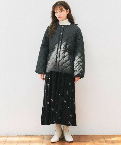 Feroux / フェルゥ ニット・セーター | パールボタン リブタートル ニット | 詳細3