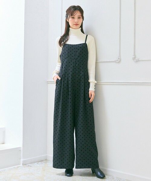 Feroux / フェルゥ ニット・セーター | パールボタン リブタートル ニット | 詳細5