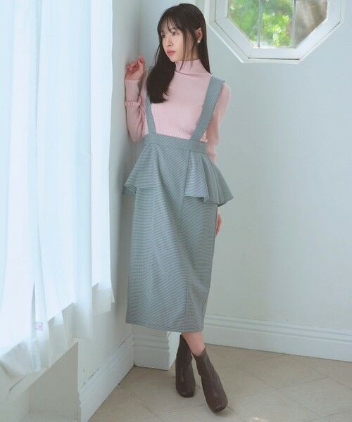 Feroux / フェルゥ ニット・セーター | パールボタン リブタートル ニット | 詳細7