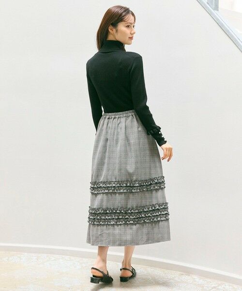 Feroux / フェルゥ ニット・セーター | パールボタン リブタートル ニット | 詳細11