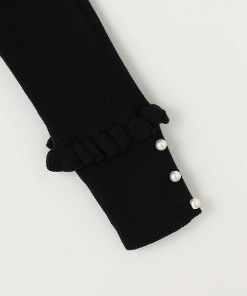 Feroux / フェルゥ ニット・セーター | パールボタン リブタートル ニット | 詳細16