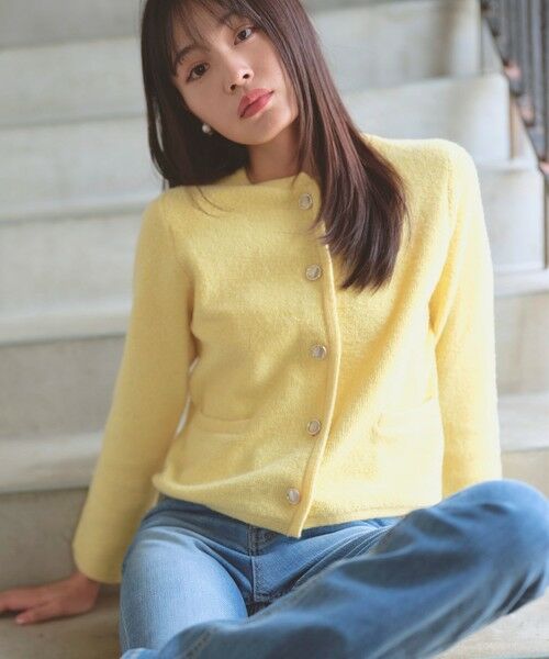 Feroux / フェルゥ ニット・セーター | ブークレー ニット ジャケット | 詳細4