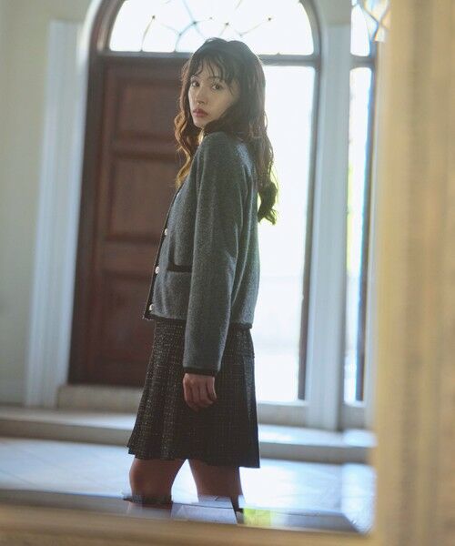 Feroux / フェルゥ ニット・セーター | ブークレー ニット ジャケット | 詳細6