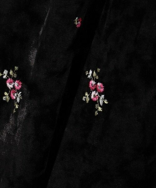 Feroux / フェルゥ ドレス | 刺繍入りベロアキャミソール ワンピース | 詳細14