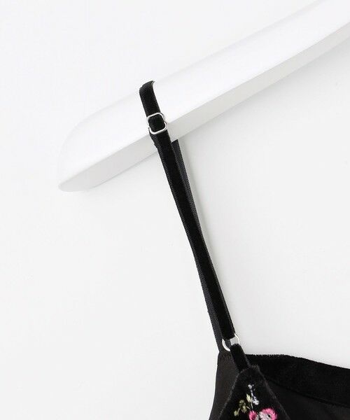 Feroux / フェルゥ ドレス | 刺繍入りベロアキャミソール ワンピース | 詳細17