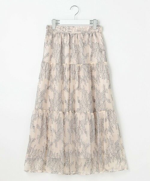 Feroux / フェルゥ セットアップ | ニット×ティアードレース スカート | 詳細17