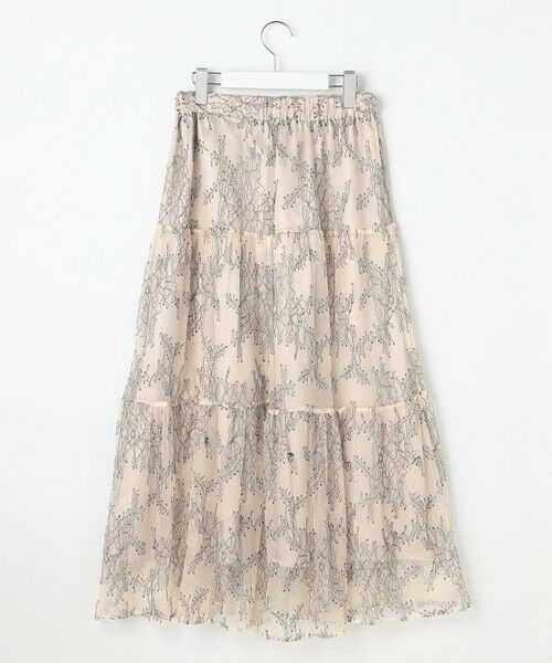 Feroux / フェルゥ セットアップ | ニット×ティアードレース スカート | 詳細21