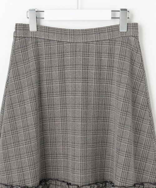 Feroux / フェルゥ ミニ・ひざ丈スカート | フレアギャザーチェック スカート | 詳細8