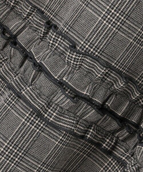 Feroux / フェルゥ ミニ・ひざ丈スカート | フレアギャザーチェック スカート | 詳細10