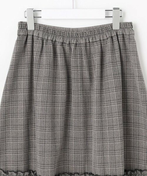 Feroux / フェルゥ ミニ・ひざ丈スカート | フレアギャザーチェック スカート | 詳細12