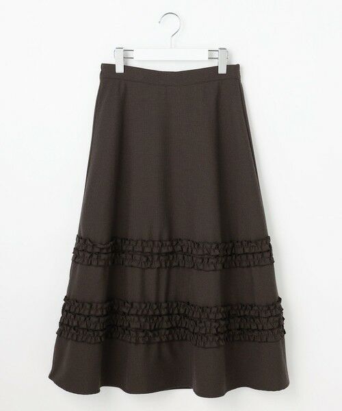 Feroux / フェルゥ ミニ・ひざ丈スカート | フレアギャザーチェック スカート | 詳細16