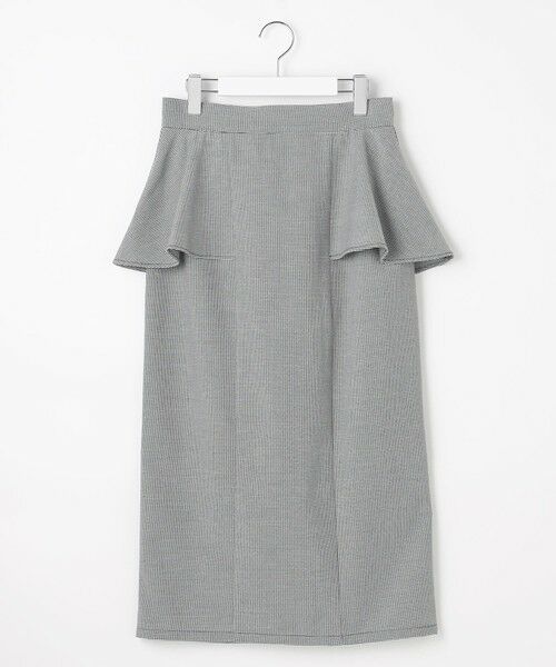 Feroux / フェルゥ ミニ・ひざ丈スカート | 【2WAY】サス付きペプラムデザイン スカート | 詳細10