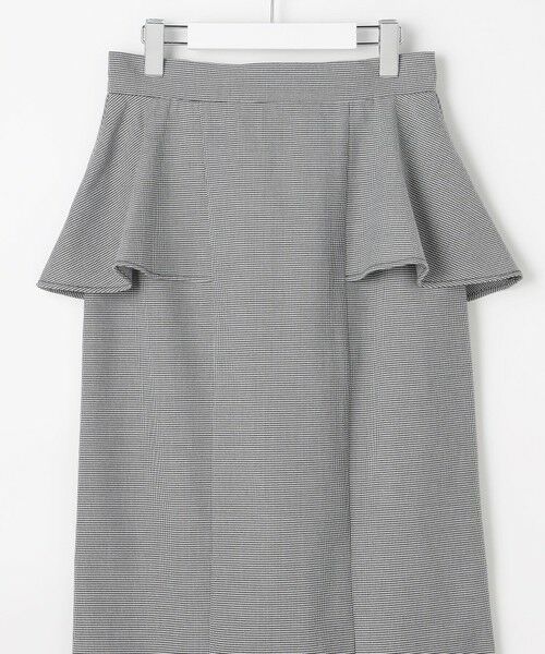 Feroux / フェルゥ ミニ・ひざ丈スカート | 【2WAY】サス付きペプラムデザイン スカート | 詳細11