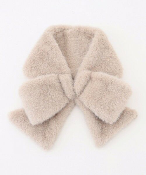 Feroux / フェルゥ マフラー・ショール・スヌード・ストール | リボンファー ティペット | 詳細9