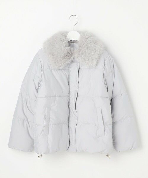 Feroux / フェルゥ ダウンジャケット・ベスト | ファーカラー付き・ダウン見え中綿 ジャケット | 詳細19