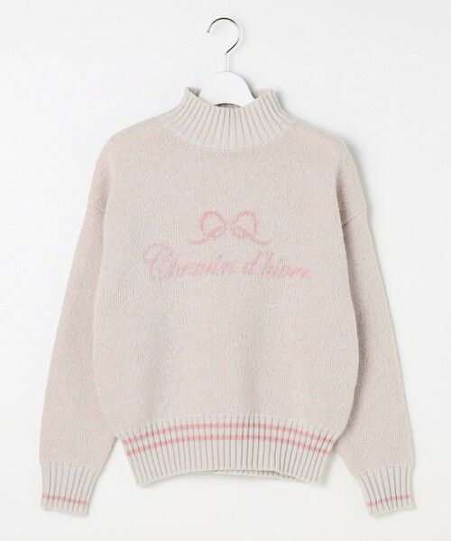 Feroux / フェルゥ ニット・セーター | レタードハイネック プルオーバー | 詳細4