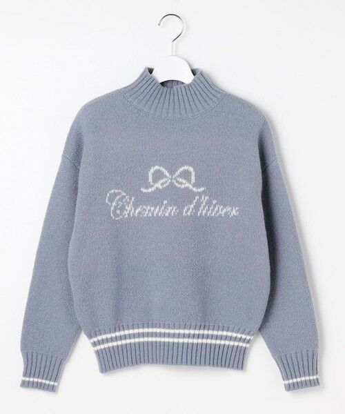 Feroux / フェルゥ ニット・セーター | レタードハイネック プルオーバー | 詳細8