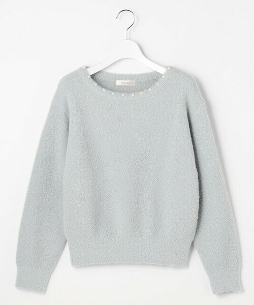 Feroux / フェルゥ ニット・セーター | パール付きシャギー ニット | 詳細17