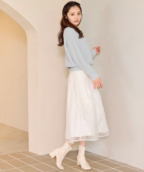 Feroux / フェルゥ ニット・セーター | パール付きシャギー ニット | 詳細10