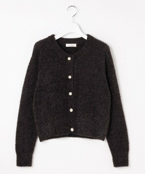 Feroux / フェルゥ カーディガン・ボレロ | キラキラシャギー ニット カーディガン | 詳細15
