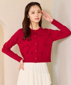 Feroux / フェルゥ カーディガン・ボレロ | リボンディテール カーディガン