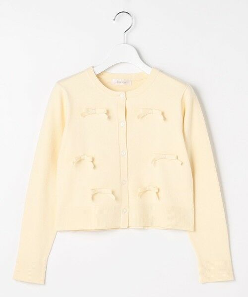 Feroux / フェルゥ カーディガン・ボレロ | リボンディテール カーディガン | 詳細3