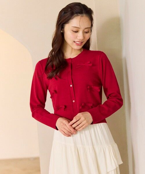 Feroux / フェルゥ カーディガン・ボレロ | リボンディテール カーディガン | 詳細5