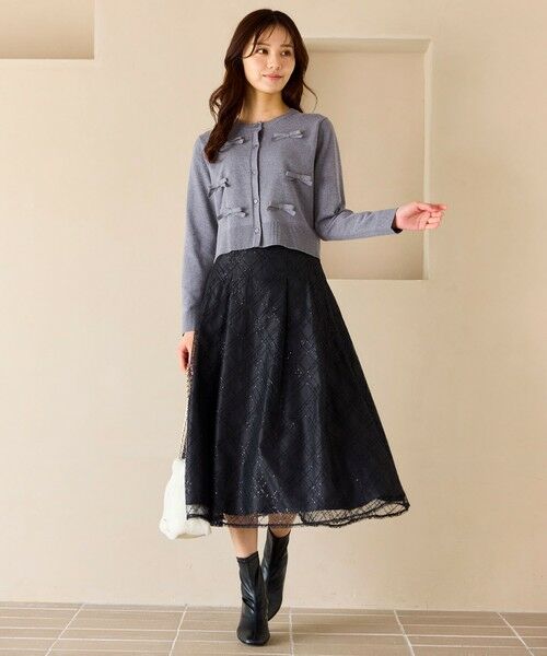 Feroux / フェルゥ カーディガン・ボレロ | リボンディテール カーディガン | 詳細8