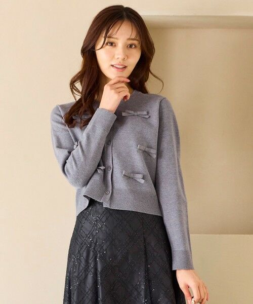 Feroux / フェルゥ カーディガン・ボレロ | リボンディテール カーディガン | 詳細10