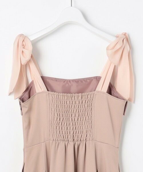 Feroux / フェルゥ ロング・マキシ丈ワンピース | シアーリボンショルダー ジャンパースカート | 詳細15