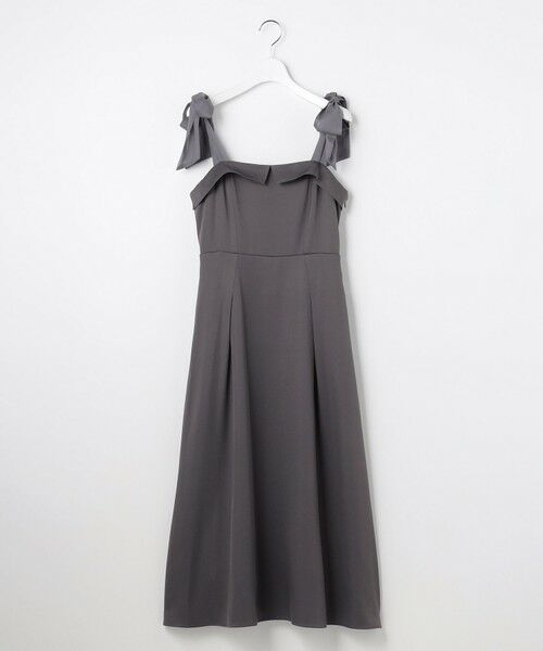 Feroux / フェルゥ ロング・マキシ丈ワンピース | シアーリボンショルダー ジャンパースカート | 詳細22