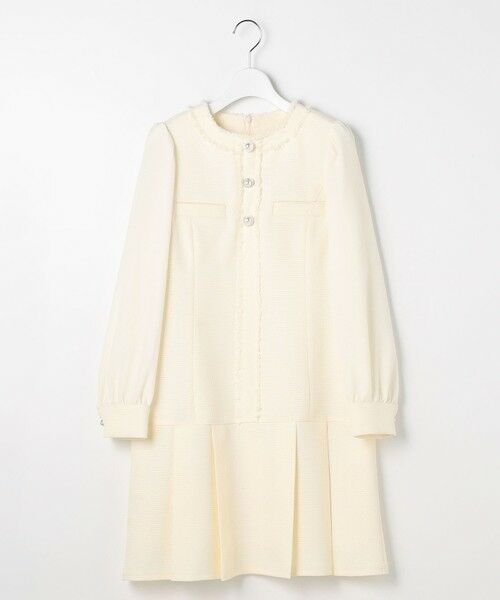 Feroux / フェルゥ ロング・マキシ丈ワンピース | ツイードミディ ワンピース | 詳細5