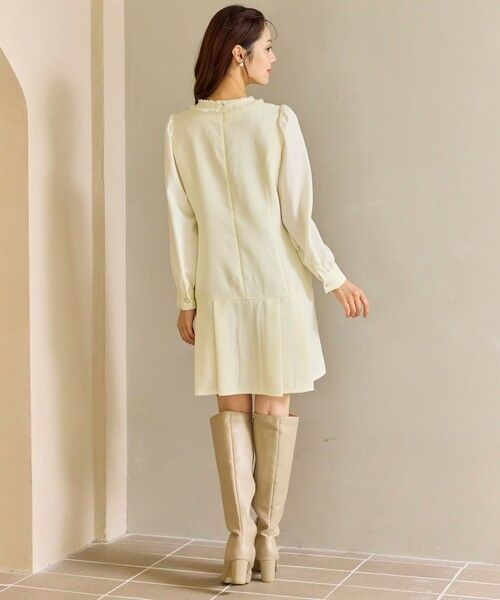 Feroux / フェルゥ ロング・マキシ丈ワンピース | ツイードミディ ワンピース | 詳細3