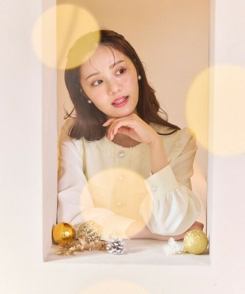 Feroux / フェルゥ ロング・マキシ丈ワンピース | ツイードミディ ワンピース | 詳細4