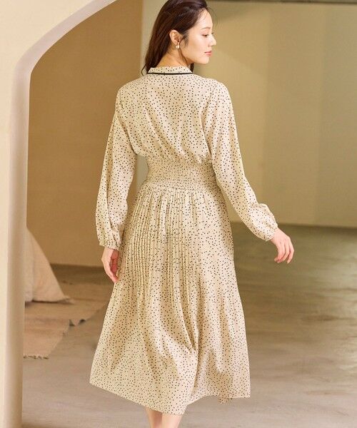 Feroux / フェルゥ ロング・マキシ丈ワンピース | ウエストシャーリングラッフル ワンピース | 詳細3