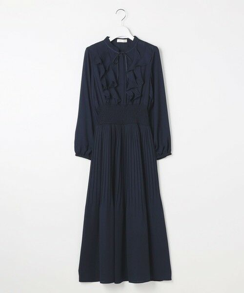 Feroux / フェルゥ ロング・マキシ丈ワンピース | ウエストシャーリングラッフル ワンピース | 詳細22