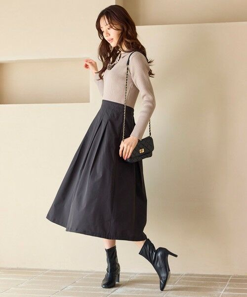 Feroux / フェルゥ ロング・マキシ丈ワンピース | 襟付きドッキング ワンピース | 詳細8