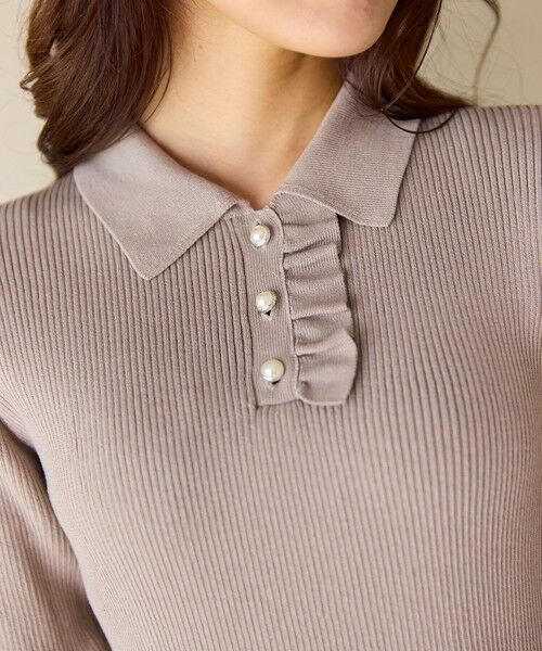 Feroux / フェルゥ ロング・マキシ丈ワンピース | 襟付きドッキング ワンピース | 詳細9