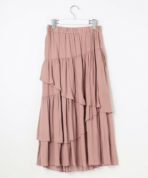 Feroux / フェルゥ ミニ・ひざ丈スカート | アシンメトリーティアード スカート | 詳細12