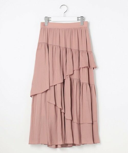 Feroux / フェルゥ ミニ・ひざ丈スカート | アシンメトリーティアード スカート | 詳細15