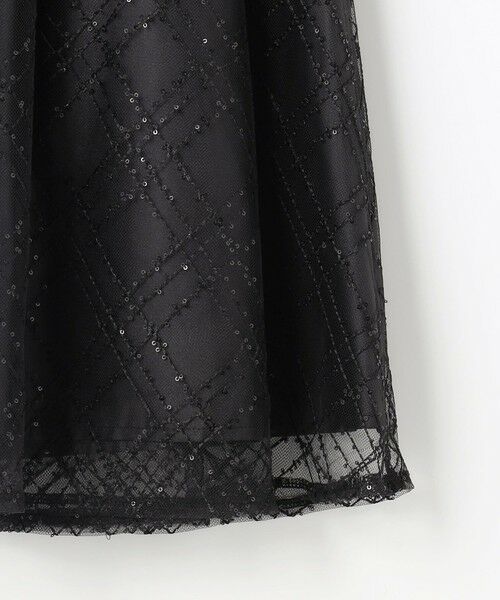 Feroux / フェルゥ ミニ・ひざ丈スカート | きらめきチェックフレア スカート | 詳細20