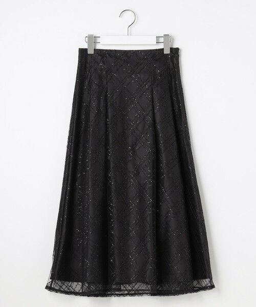 Feroux / フェルゥ ミニ・ひざ丈スカート | きらめきチェックフレア スカート | 詳細25