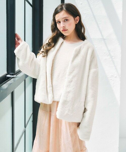 Feroux / フェルゥ その他アウター | フェイクファー ジャケット | 詳細2