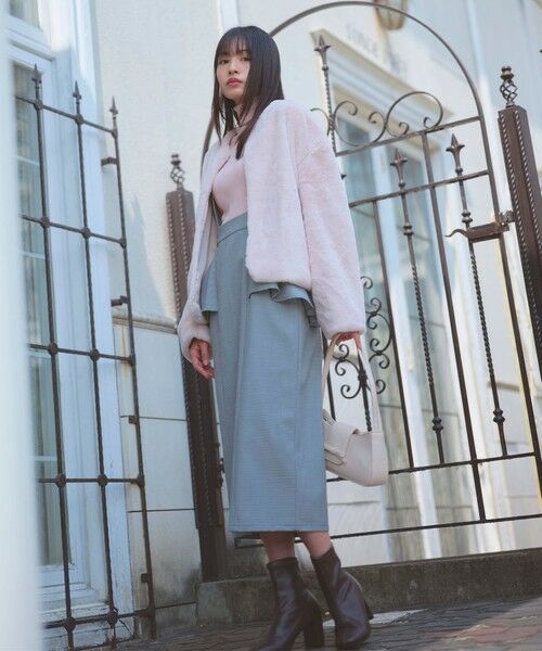 Feroux / フェルゥ その他アウター | フェイクファー ジャケット | 詳細5