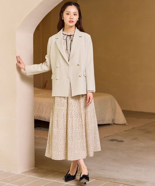 Feroux / フェルゥ テーラードジャケット | パール釦テーラード ジャケット | 詳細1