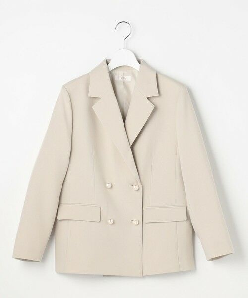 Feroux / フェルゥ テーラードジャケット | パール釦テーラード ジャケット | 詳細7